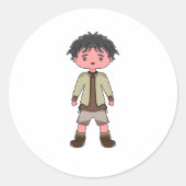 sticker karakter cartoons (Voorkant)