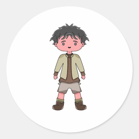 sticker karakter cartoons (Voorkant)