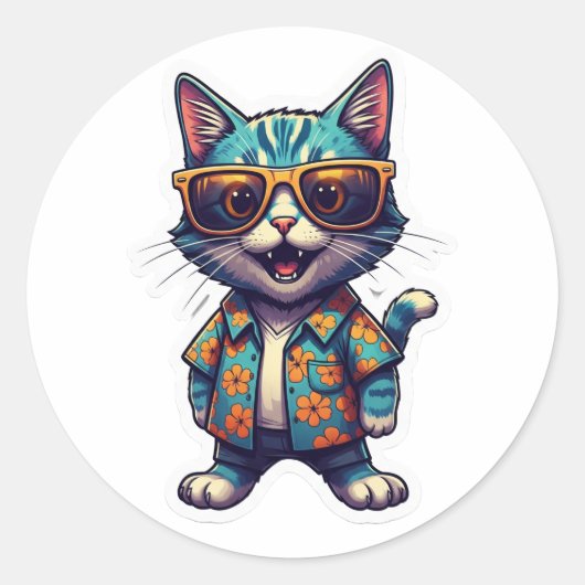 Sticker kat (Voorkant)