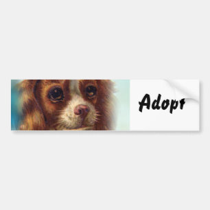 Sticker Katje Hond Adopteren