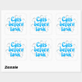 Sticker Katten Voor Taken (Vel)