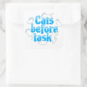 Sticker Katten Voor Taken (Tas)