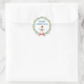 Sticker Kerstboom Sneeuwman Kerstfeest  I (Tas)
