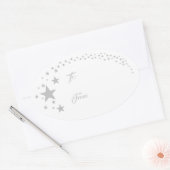 Sticker kerstfeestdag cadeau Label (Envelop)