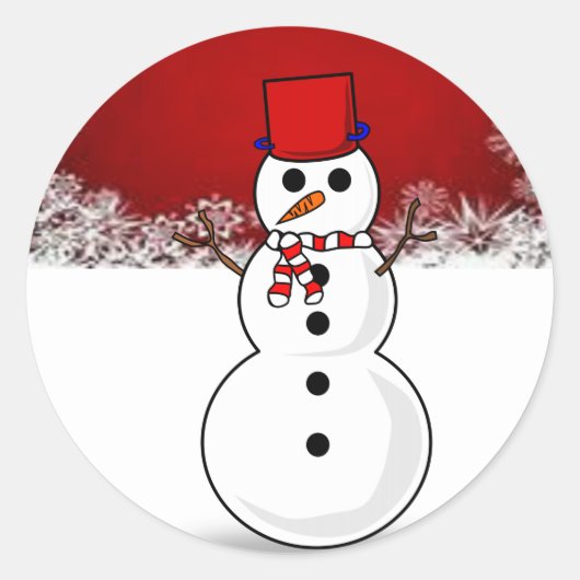 Sticker Kerstmis (Voorkant)