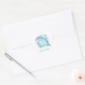 STICKER : KINDEREN ZITTEN : DOLPHINS (Envelop)