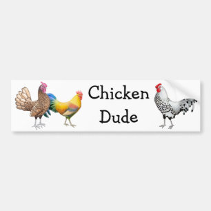 Sticker Kip Kerel bumpersticker
