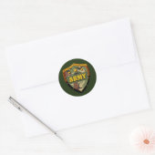 Sticker Klassieke legerronde (Envelop)