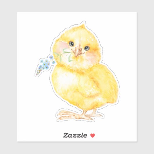 Sticker Kleine Kuiken (Vel)