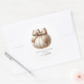 Sticker 'Kleine Pompoen Eerste Verjaardag' – Hallo (Envelop)