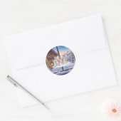 Sticker Knusse Wintervrienden (Envelop)