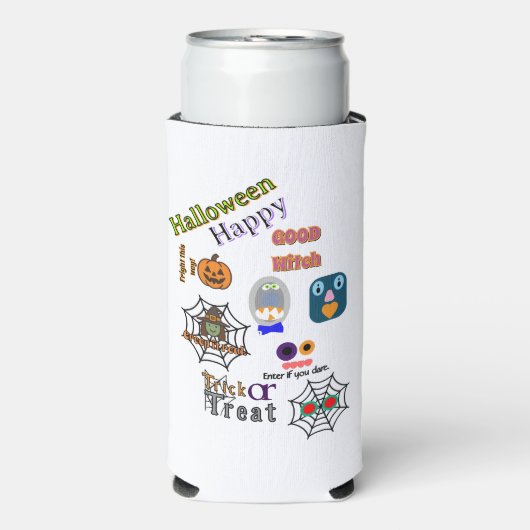 Sticker-koeler Seltzer Blikjeskoeler (Seltzer Voorkant)