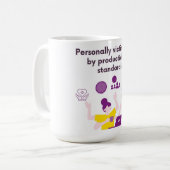 Sticker Koffiemok (Voorkant links)