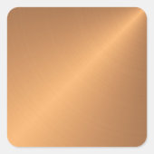 Sticker KoperShine Square (Voorkant)