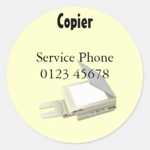 Sticker kopieerservice