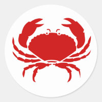 Sticker krab
