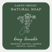 Sticker kruidenkruid + peren (Voorkant)