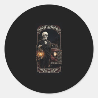 Sticker Laatste Respons Skeleton Lantaarn Herenwag