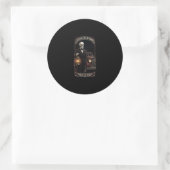 Sticker Laatste Respons Skeleton Lantaarn Herenwag (Tas)