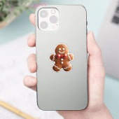 Sticker, Label - Gingerbread Man (Telefoon)