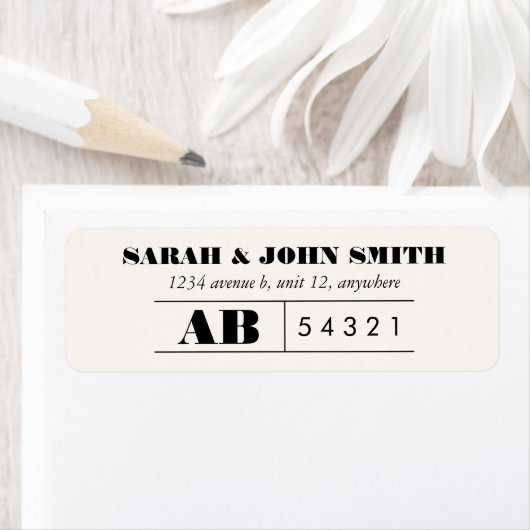 Sticker label  kaartontwerp (Insitu)