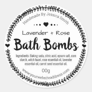 sticker label voor homemade bommbs