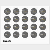 Sticker & Labels voor hoop en steun bij kinderkank (Vel)