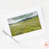 Sticker: Lamar Valley #2 (Rechthoek) Rechthoekige Sticker (Envelop)