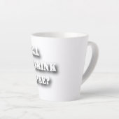 Sticker Latte Mok (Rechterhoek)