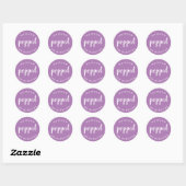 Sticker Lavender Paars (Vel)