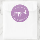 Sticker Lavender Paars (Tas)