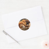 Sticker leeuw (Envelop)