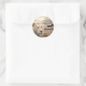 Sticker leeuw (Tas)
