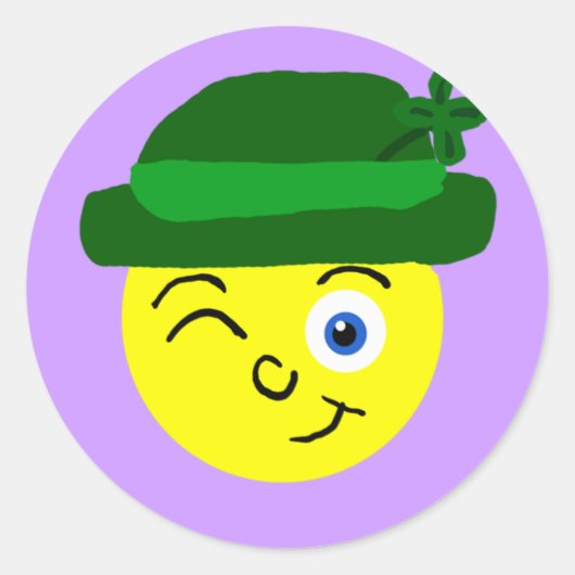 Sticker Leprechaun (Voorkant)