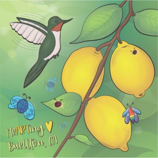 Sticker - limonade (Voorkant)