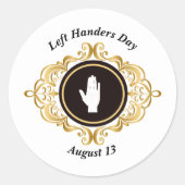 Sticker Linkerzijde Handers Day Silhouette (Voorkant)