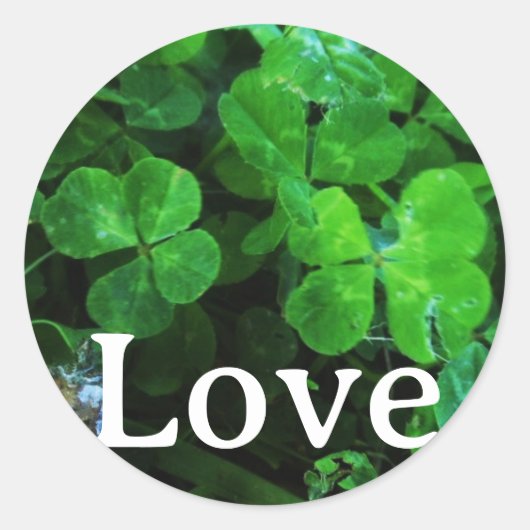 Sticker 'Love' (Voorkant)