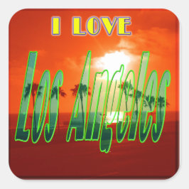 sticker "Lovely Los Angeles"