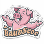 Sticker Lovers Paradise Pig Stickers (Voorkant)