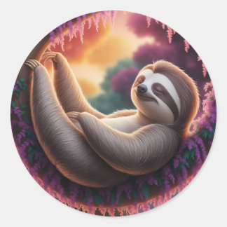Sticker - Luiaard dromen