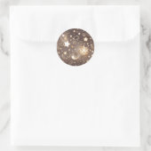 Sticker – Luxe Champagne Goud Celestiaal (Tas)