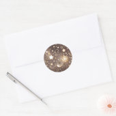 Sticker – Luxe Champagne Goud Celestiaal (Envelop)