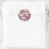 Sticker – Luxe Roze Kwarts Maan (Tas)