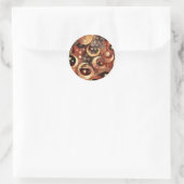 Sticker - Luxe Terracotta Hemelmaan Design (Tas)