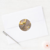 Sticker – Luxe Topaz Geel Celestial Maan (Envelop)