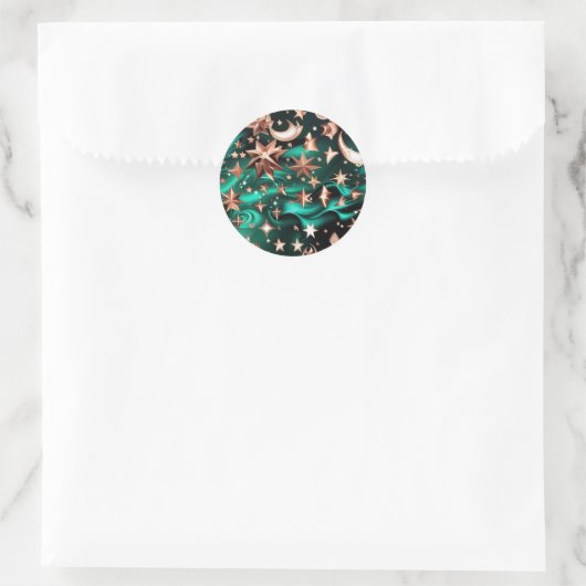 Sticker – Luxury Malachite Green Celestial (Tas)