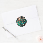Sticker – Luxury Malachite Green Celestial (Envelop)