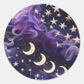 Sticker – Luxury Royal Amethyst Celestial (Voorkant)