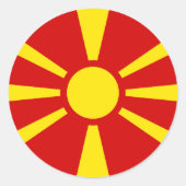 Sticker Macedonië (Voorkant)