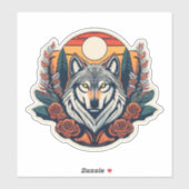 Sticker Magic Wolf-geïnspireerde creaties (Vel)